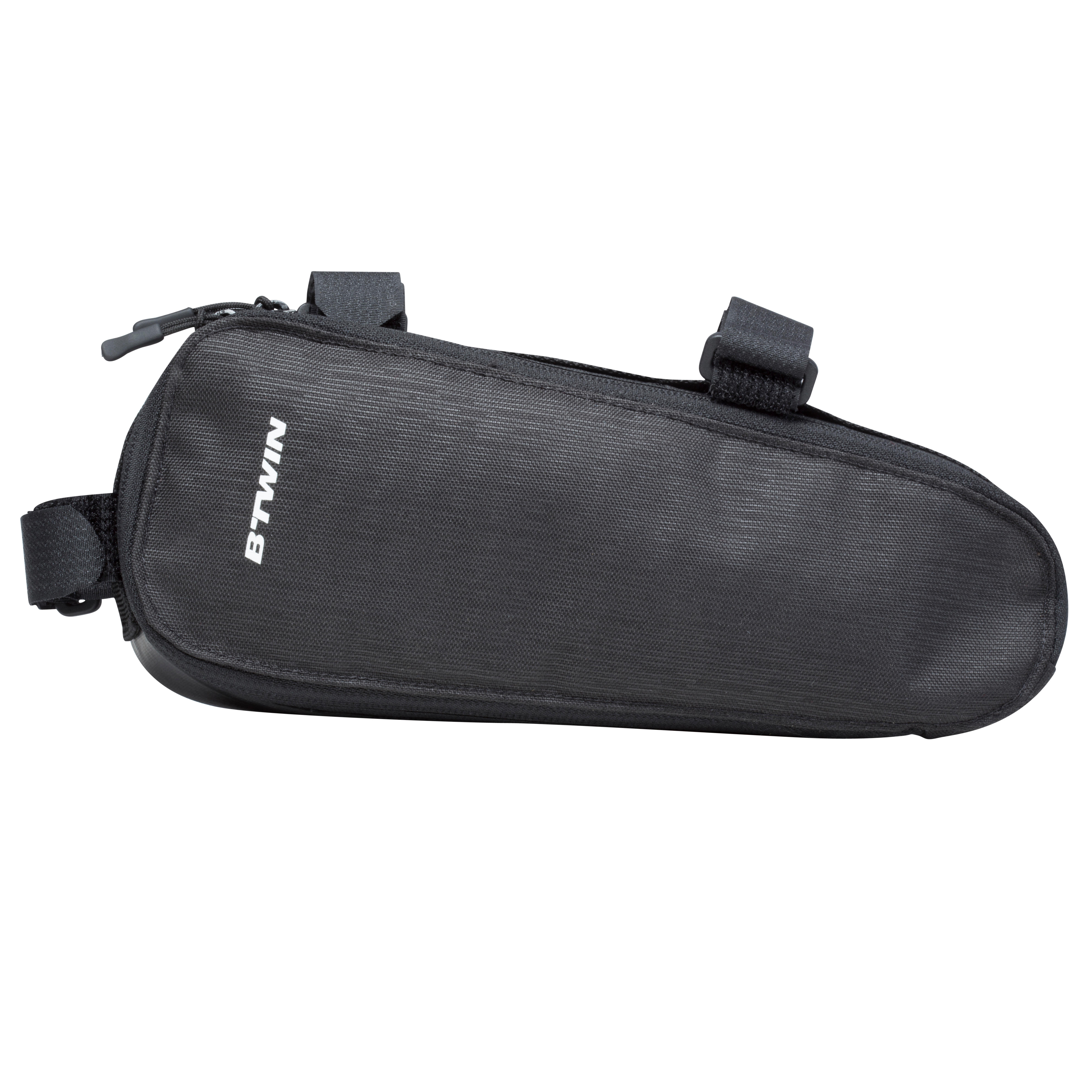 black bike bag