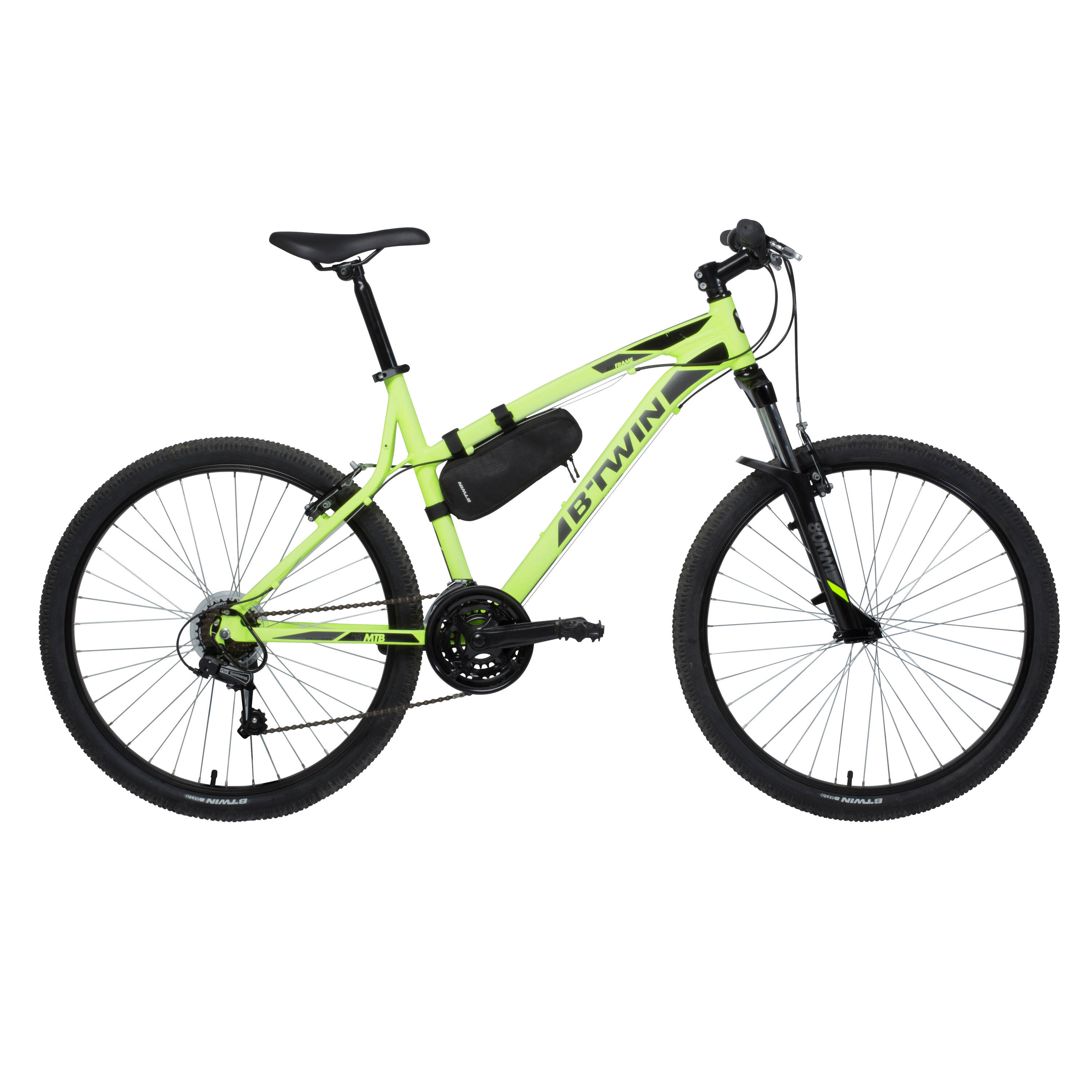 Cycling Frame Bag 1.4L - 300 Black -  4
