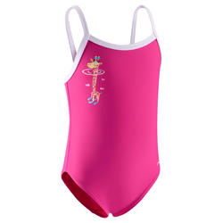 Maillot de bain bébé fille une pièce madina rose gigi