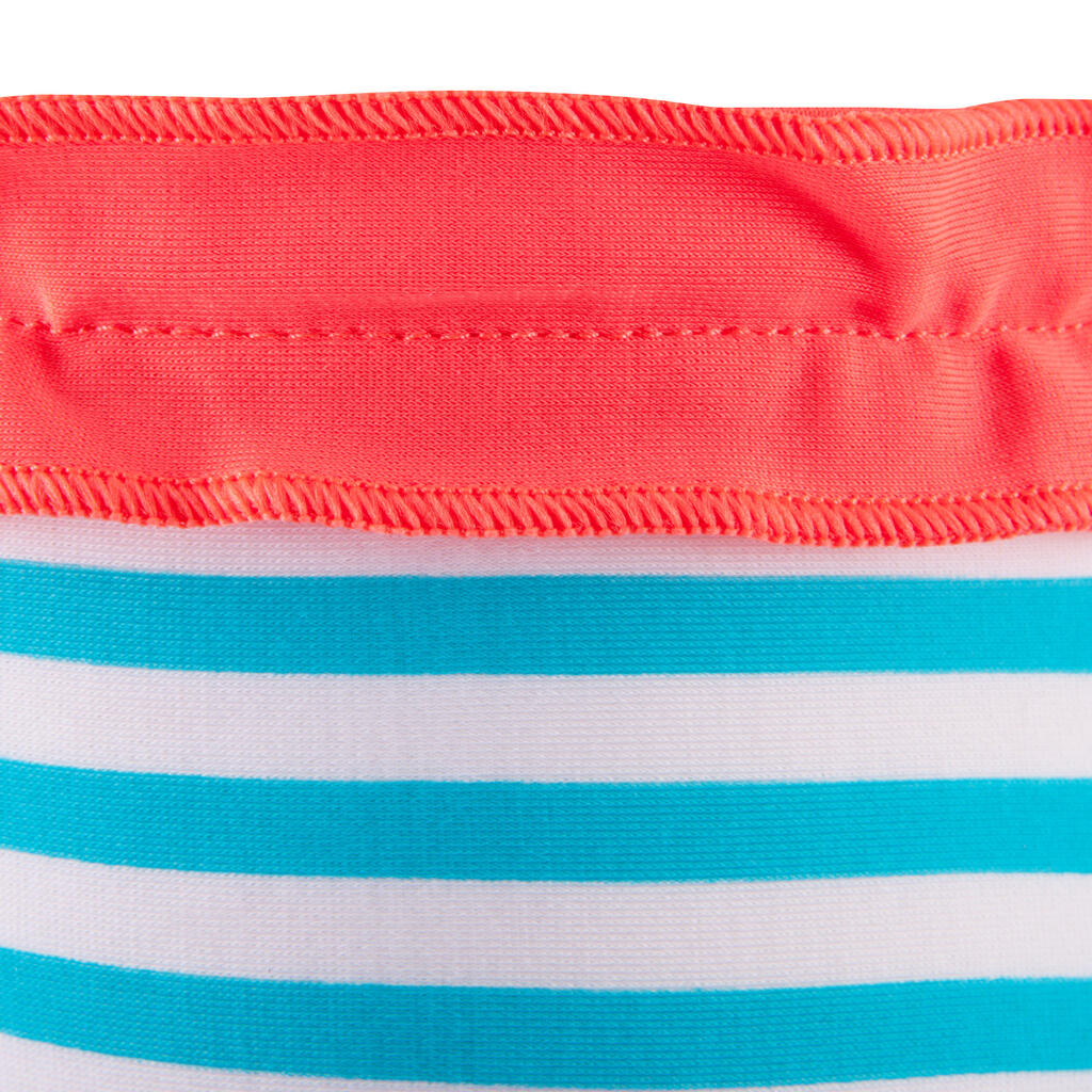 Bikini Kinder, blau gestreift mit 