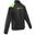 Coupe vent imperméable de rugby adulte noir et vert