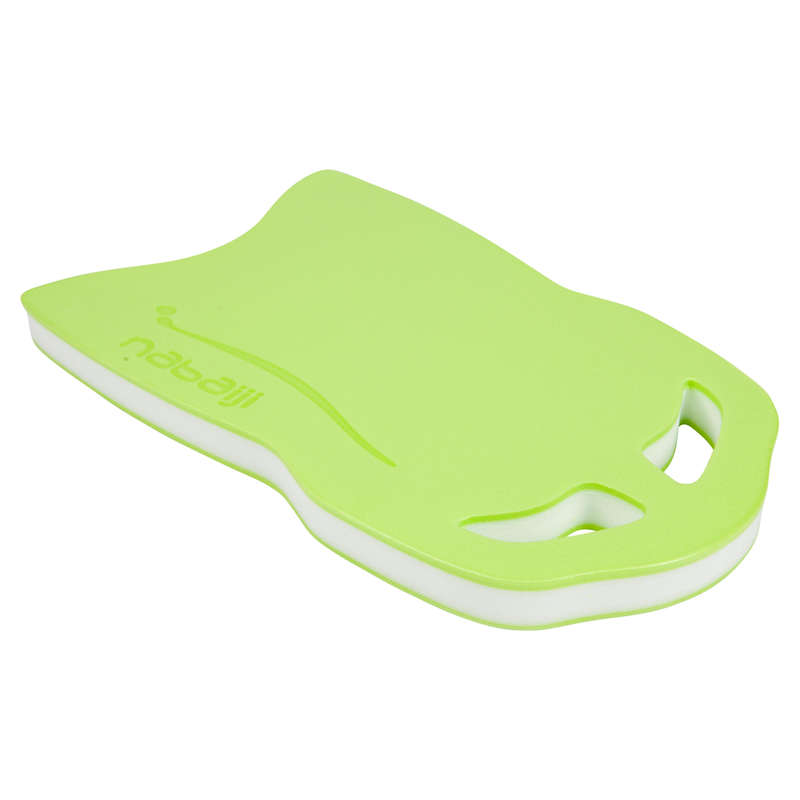 NABAIJI Swimming kickboard - Green White | Decathlon