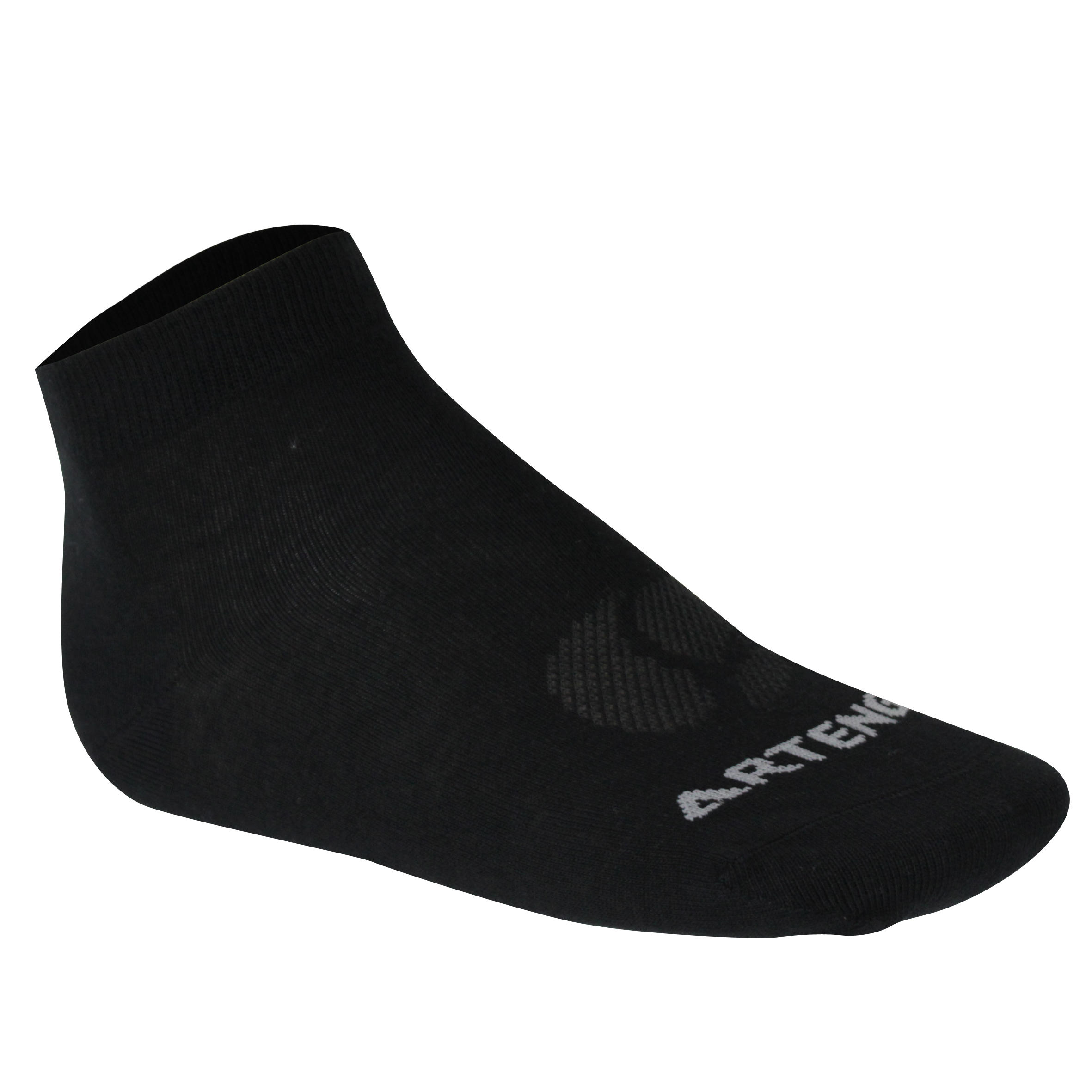 RS 160 Adult Mid Sports Socks Tri-Pack - Black 2/12