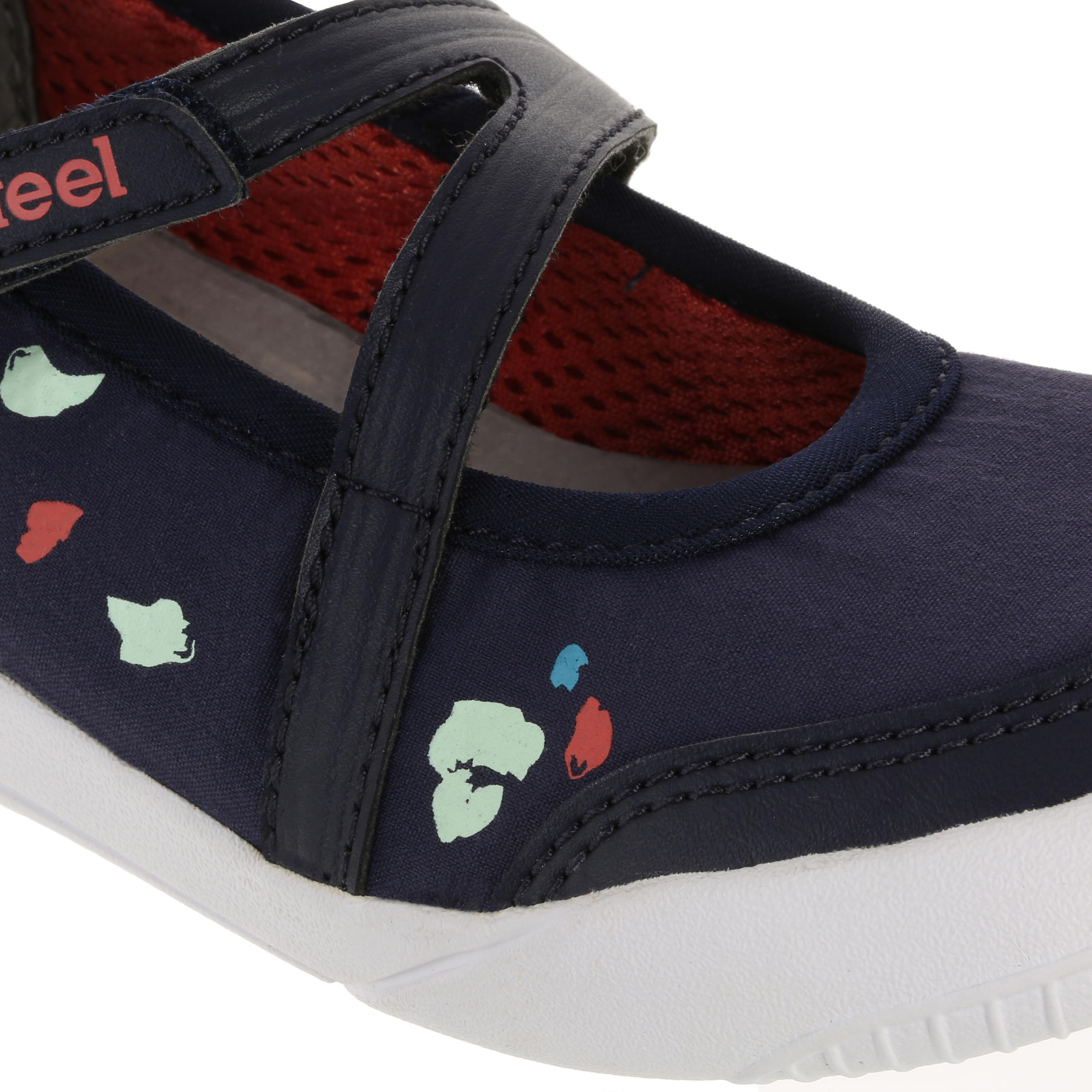 Baomiss children's walking ballerina pumps - navy blue 7/11