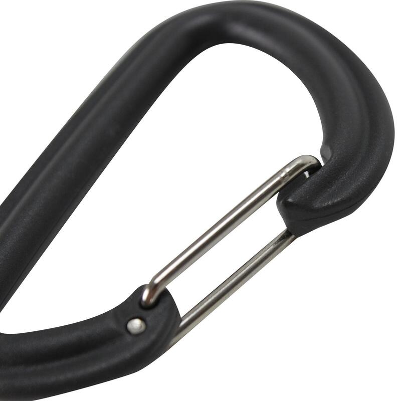 Karabiner, műanyag