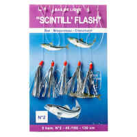 Повод за морски риболов Scintll'flash с 5 куки N°2