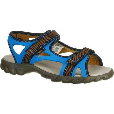 Arpenaz 50 children's hiking sandals blue