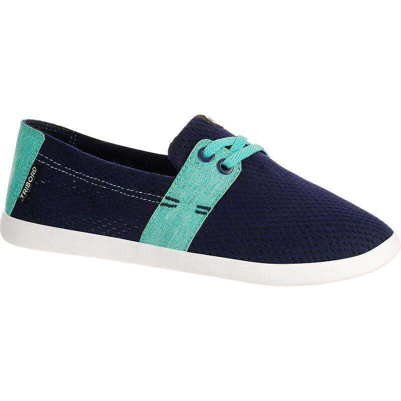 OLAIAN Areeta Women'S Beach Shoes - Atoll Blue | Decathlon