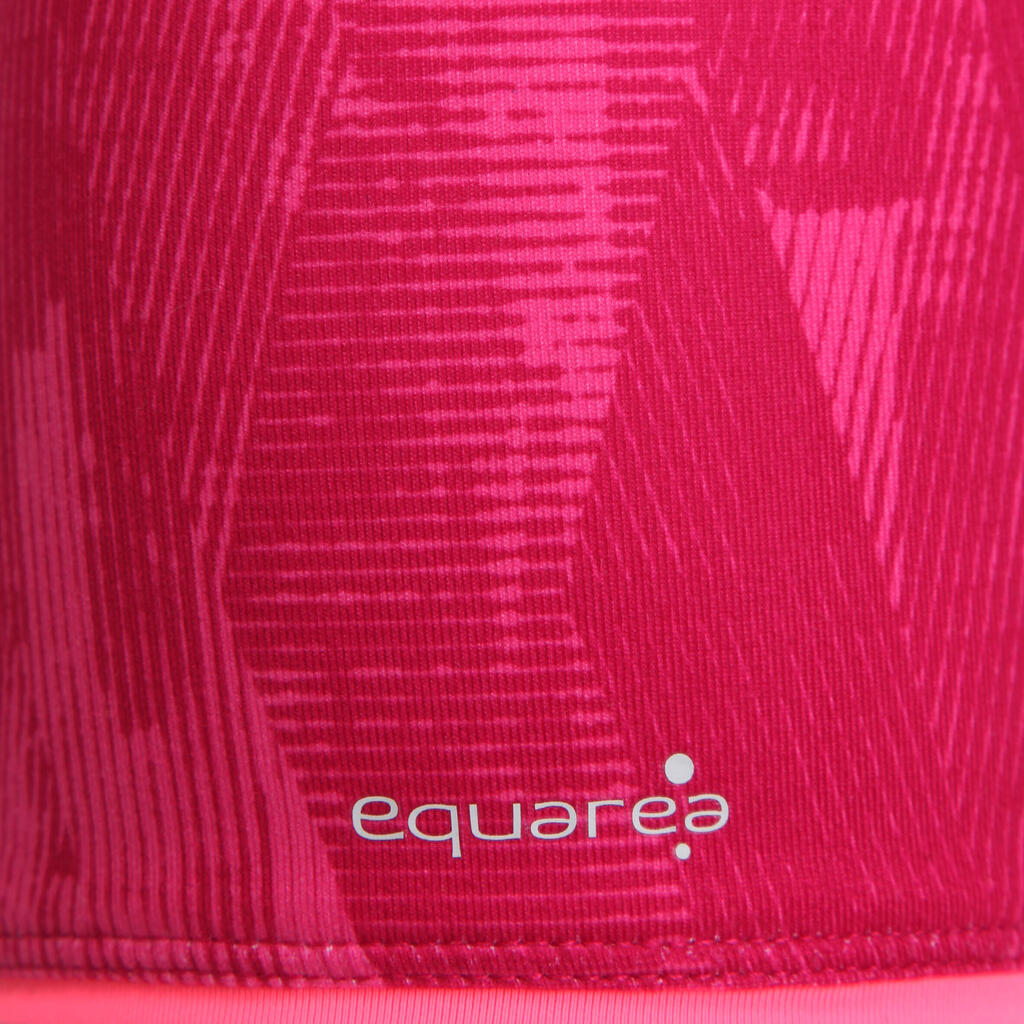 7/8-Leggings Breathe+ Damen, rosa bedruckt