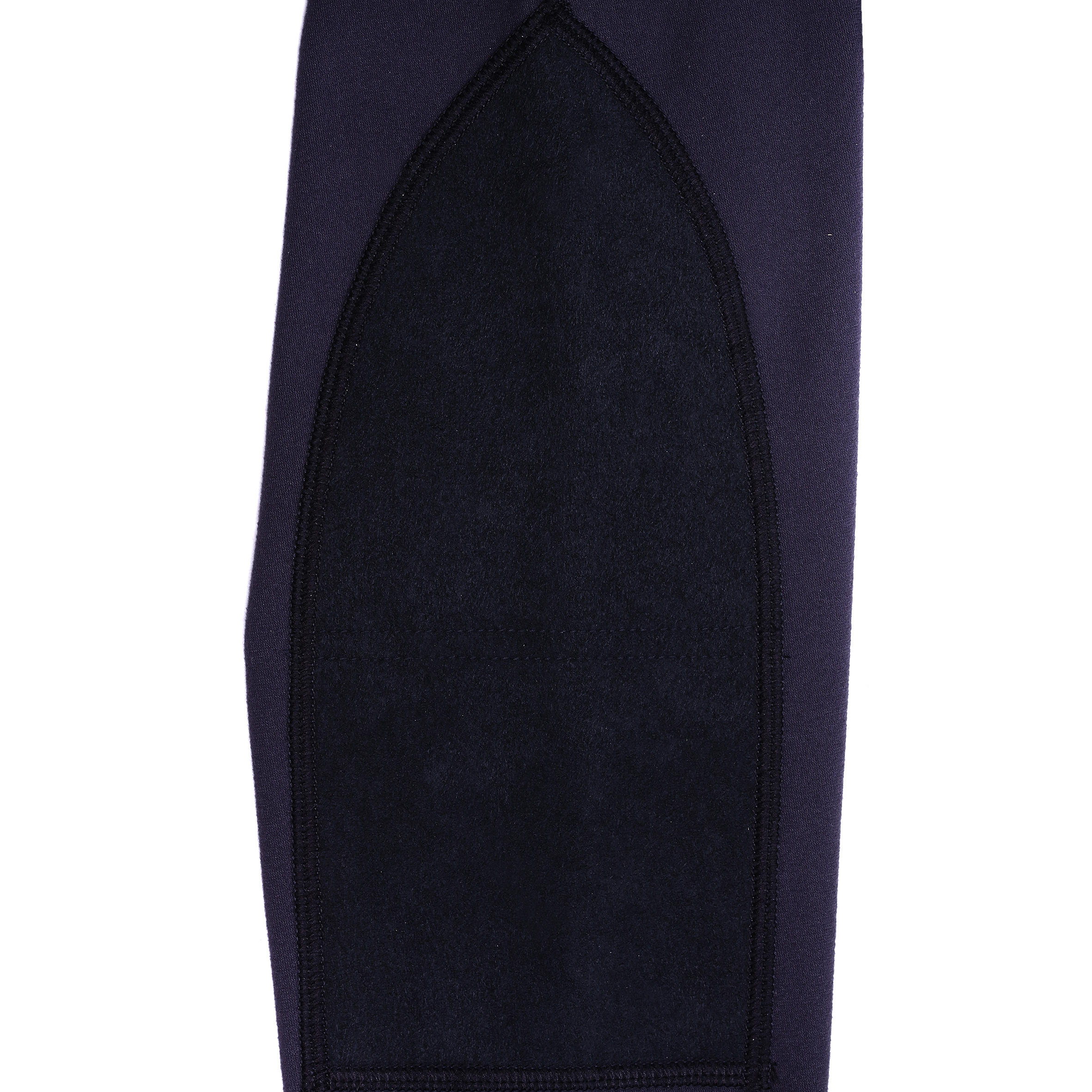 Schooling Kids' Warm Horse Riding Warm Jodhpurs - Black 11/17