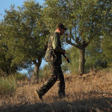 Gilet de chasse STEPPE 100 camo vert | Solognac