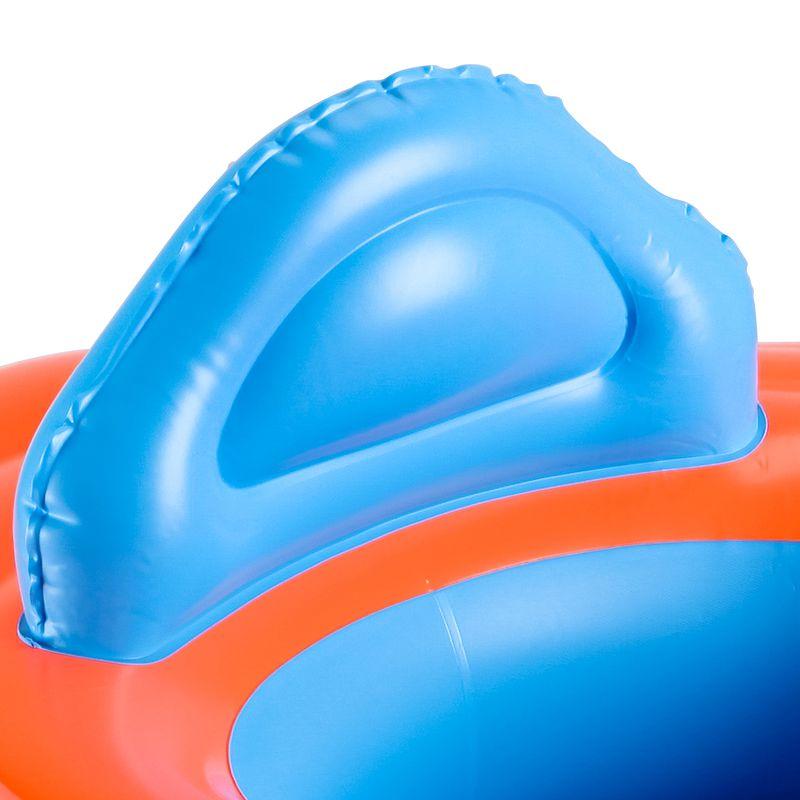 Baby's inflatable swim ring with seat for infants weighing 1115 kg
