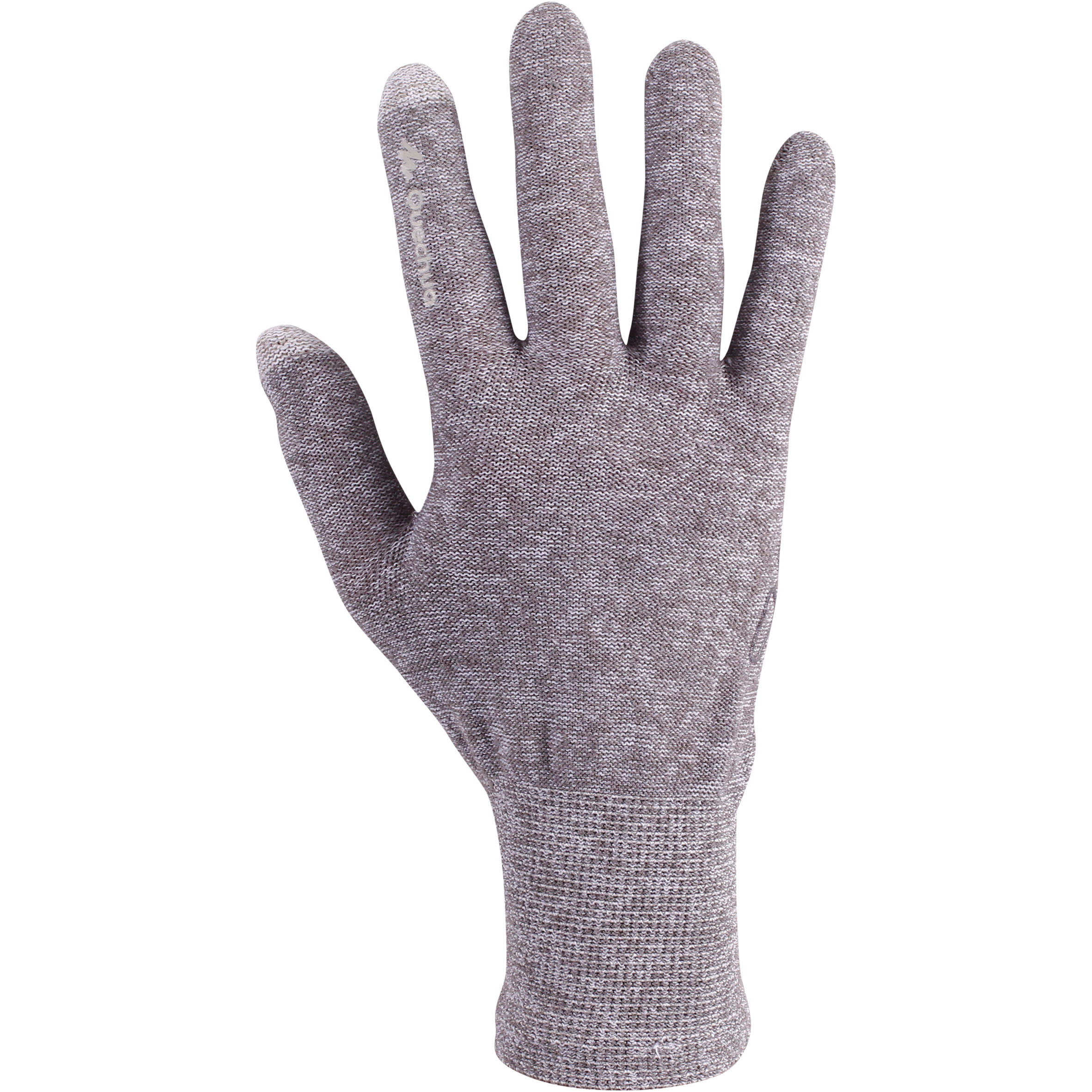 QUECHUA Forclaz 50 Adult Hiking Gloves - Grey, Silk