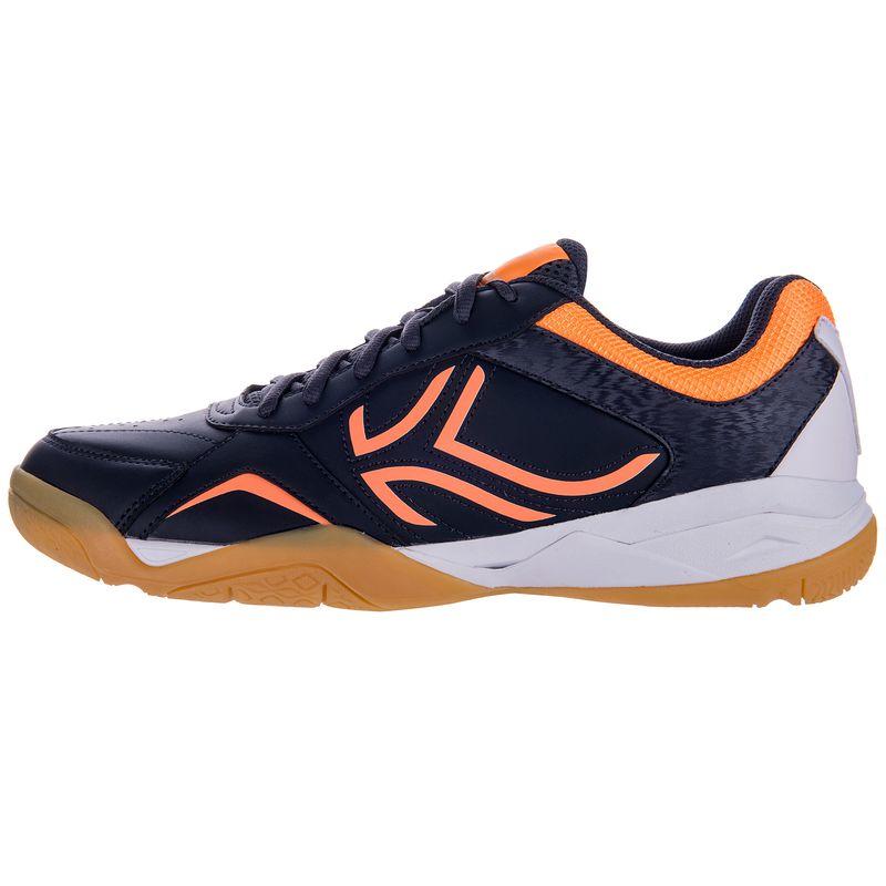 Hallenschuhe BS720 Badminton/Squash schwarz/orange