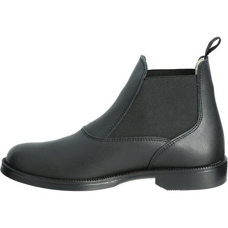 Klasične kožne jahačke cipele za odrasle / decu – crne
