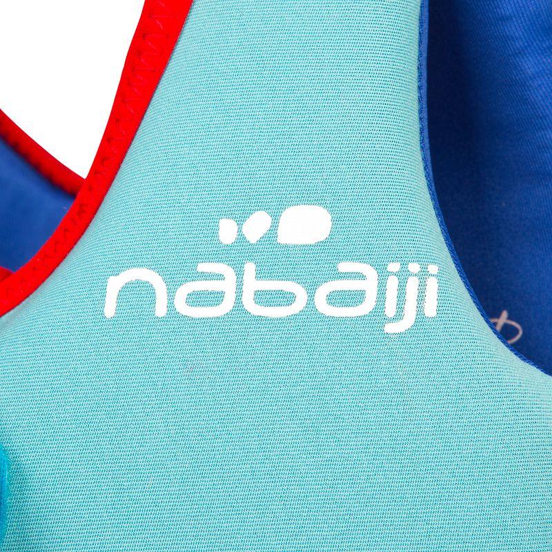 Gilet de natation mousse bleu-rouge