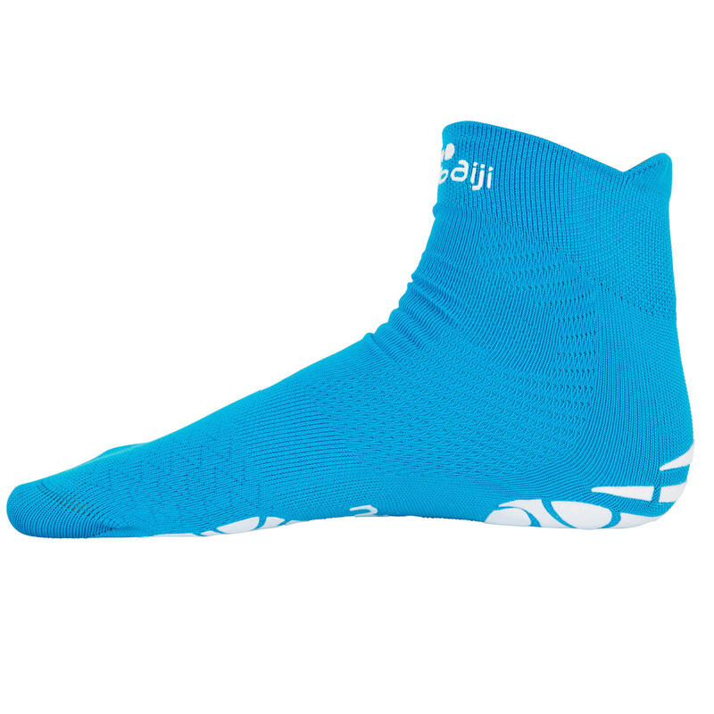 Calze antiscivolo piscina bambino AQUASOCKS blu