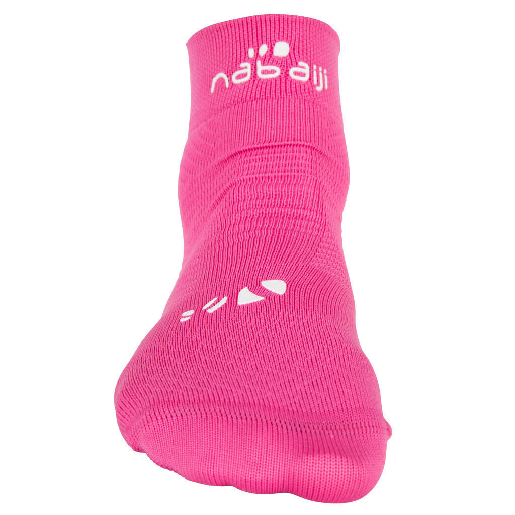 JUNIOR AQUASOCKS SWIMMING SOCKS - PINK