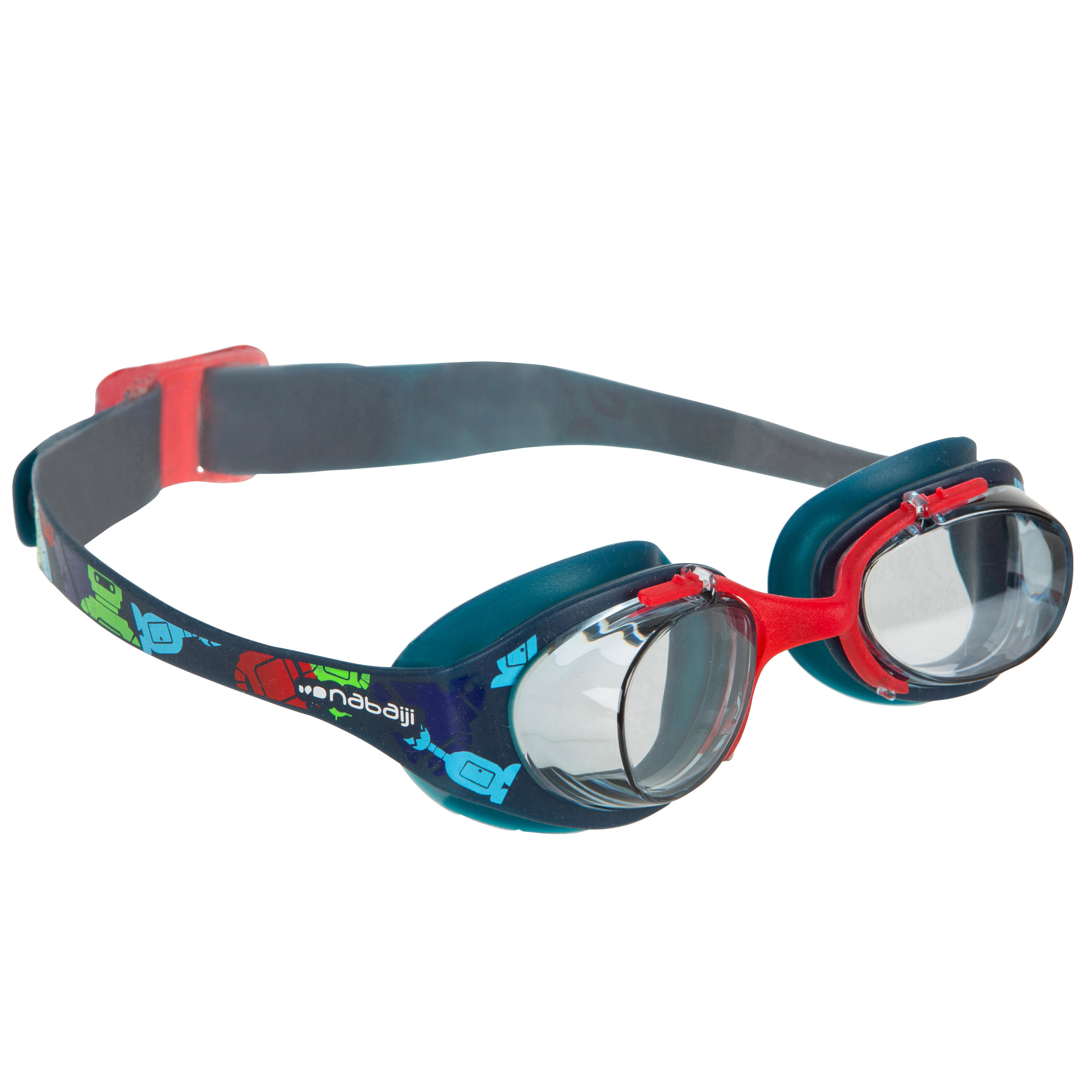 NABAIJI XBASE NONO junior swimming goggles - Black