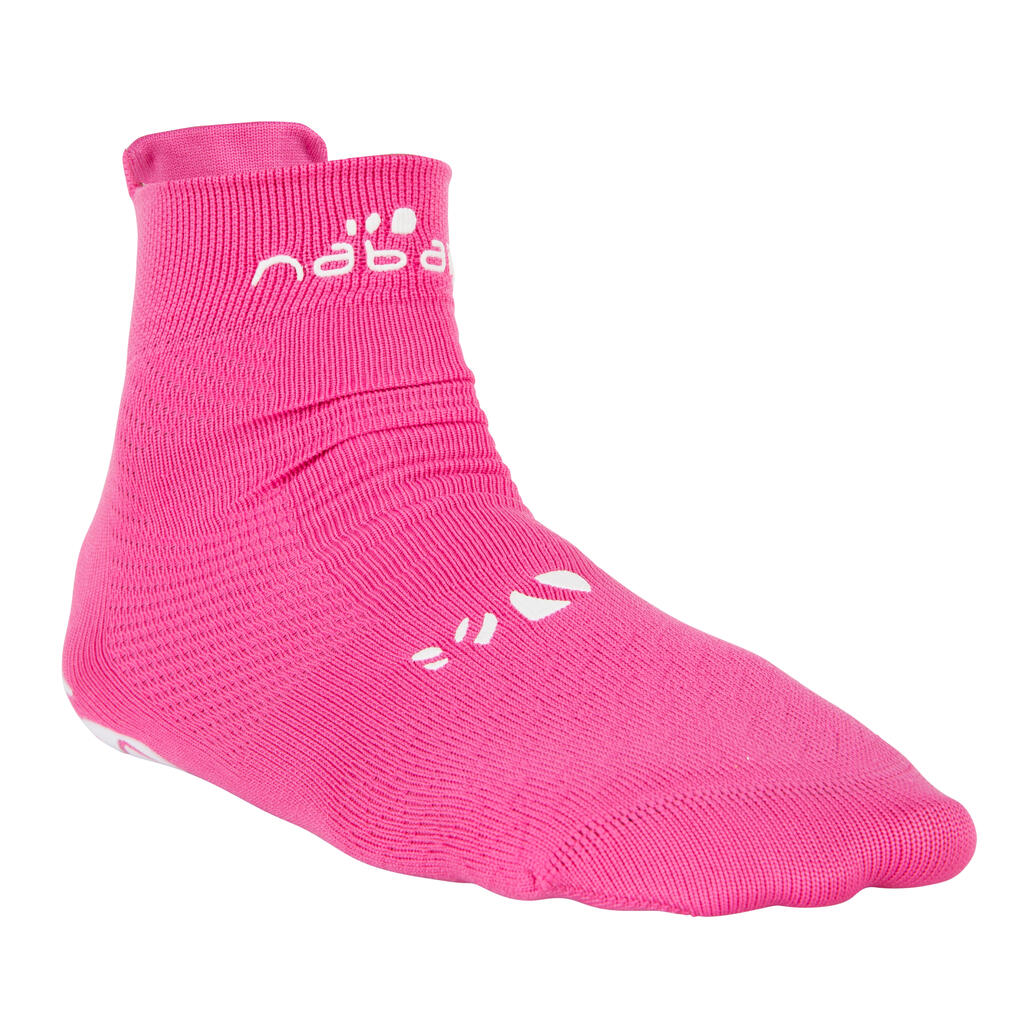 JUNIOR AQUASOCKS SWIMMING SOCKS - PINK