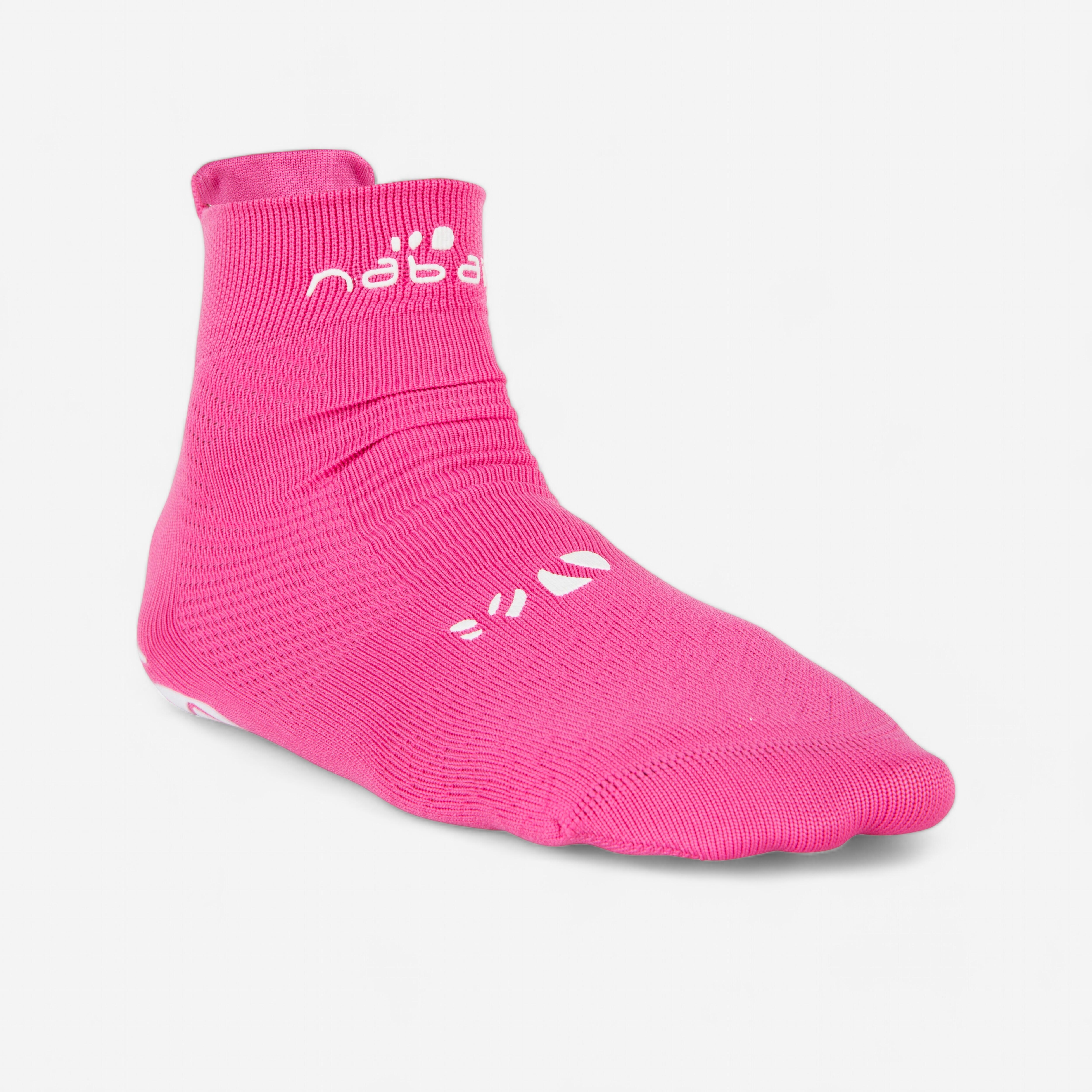 Decathlon | Calze antiscivolo piscina bambina AQUASOCKS rosa |  Nabaiji