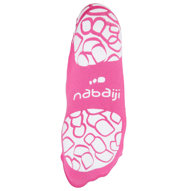 Calze antiscivolo piscina bambina AQUASOCKS rosa