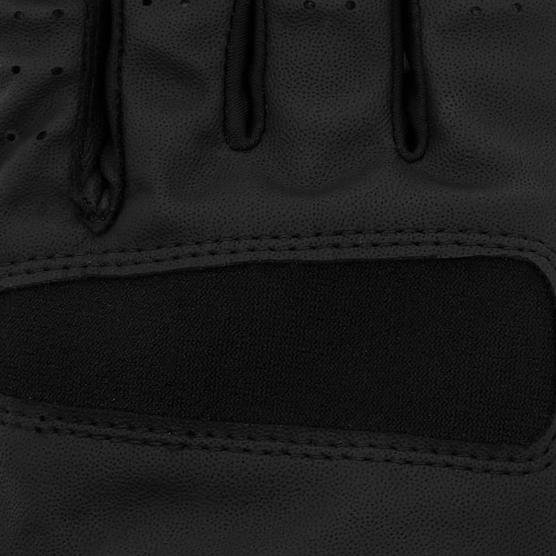 ถุงมือขี่ม้าสำหรับผู้หญิงรุ่น Grippy (สีดำ)
