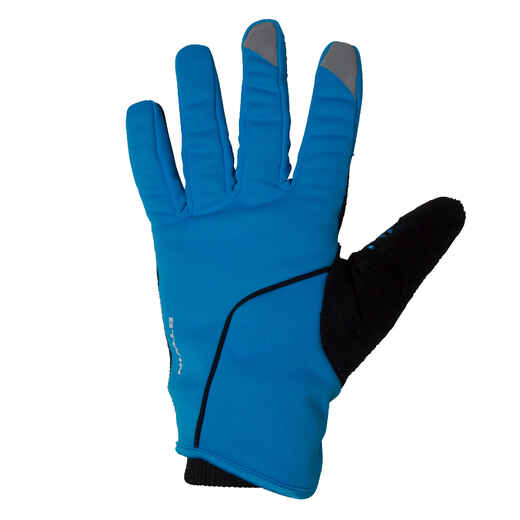 
      Detské zimné cyklistické rukavice 500 modré
  