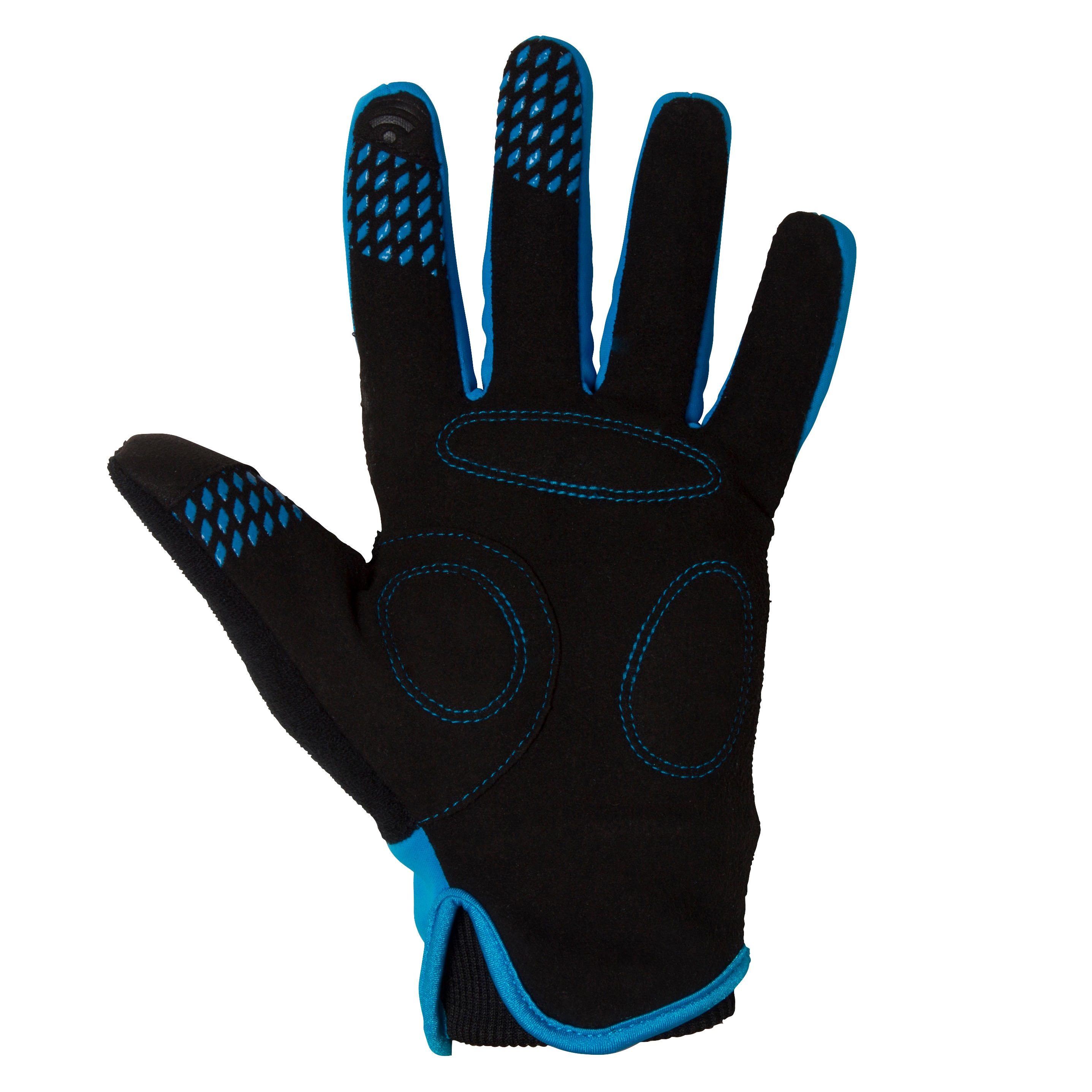 Kids' Winter Bike Gloves 500 - Blue 2/12