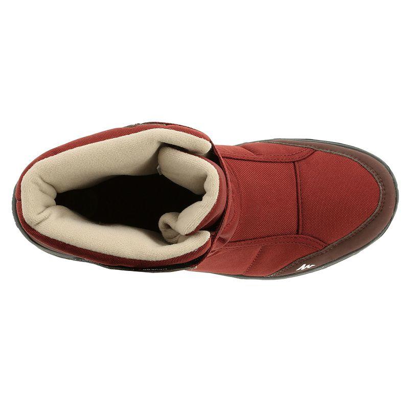 Winterstiefel SH300 warm und wasserdicht Damen rot