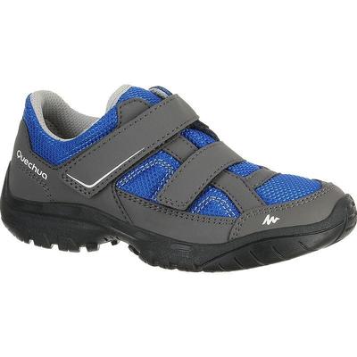 Wandelschoenen arpenaz 50 kinderen klittenband blauw