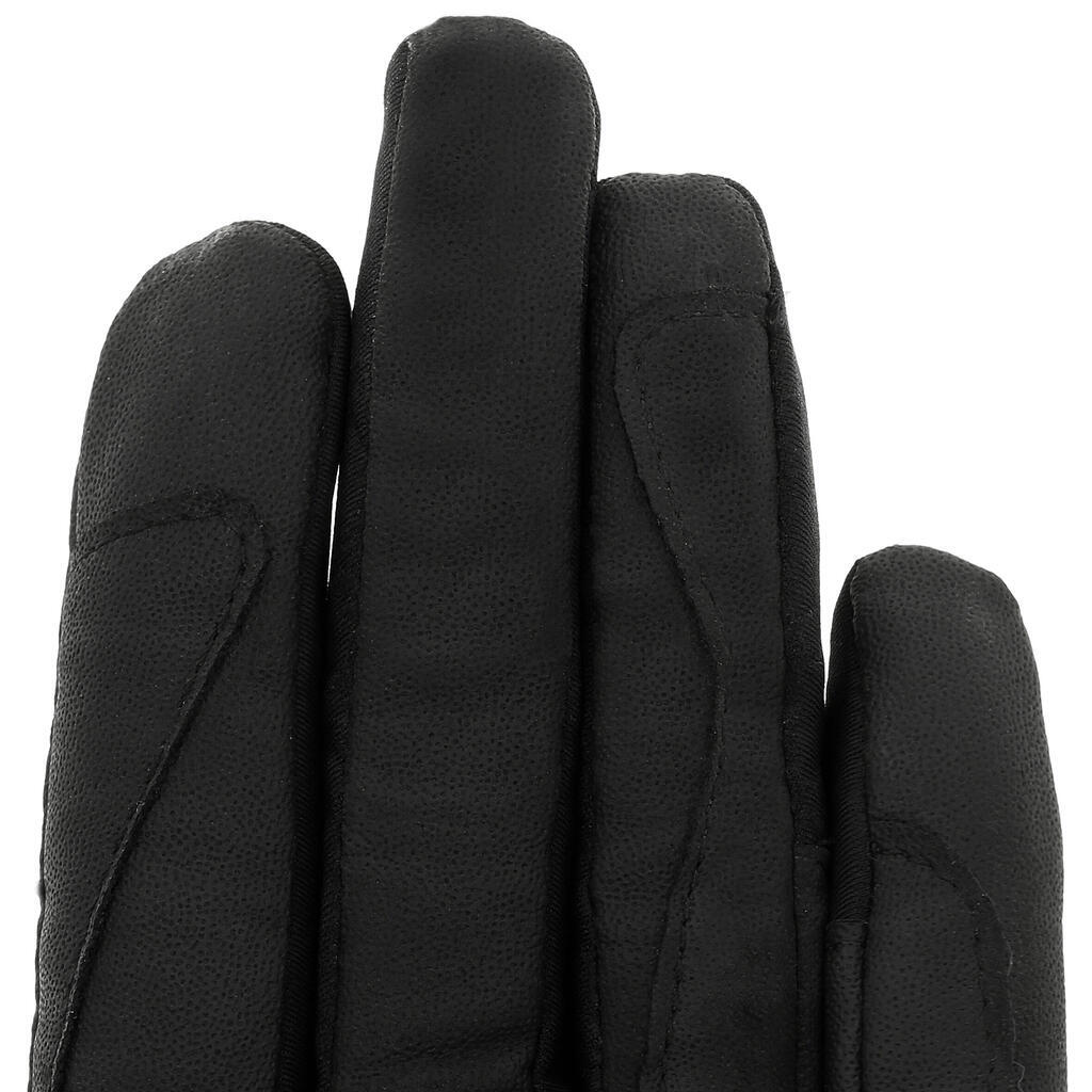 Grippy Women's Horse Riding Gloves - Black