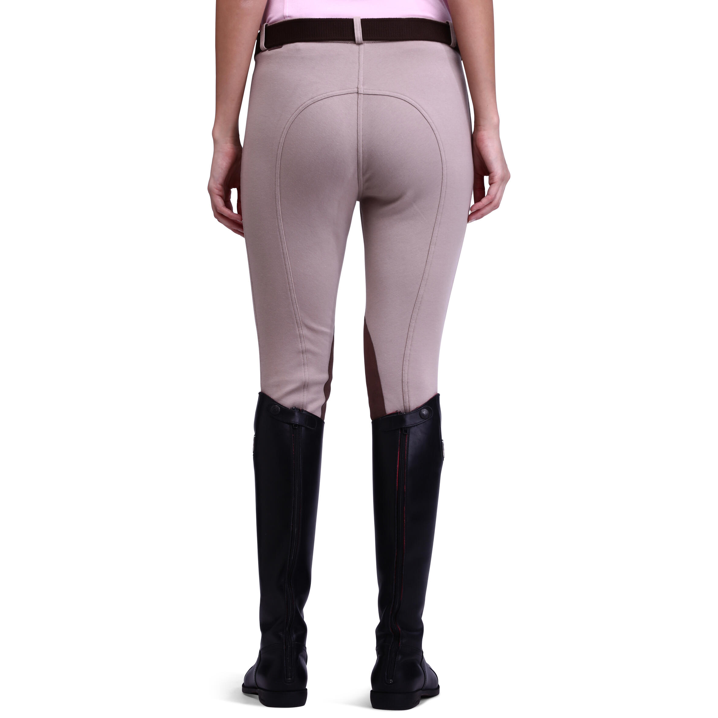 Victoria Women's Horse Riding Jodhpurs - Beige 5/16