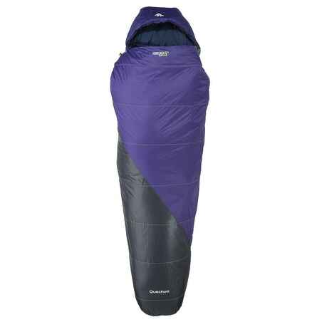Forclaz 15° Light Hiking Sleeping Bag (Right Zip) - Purple
