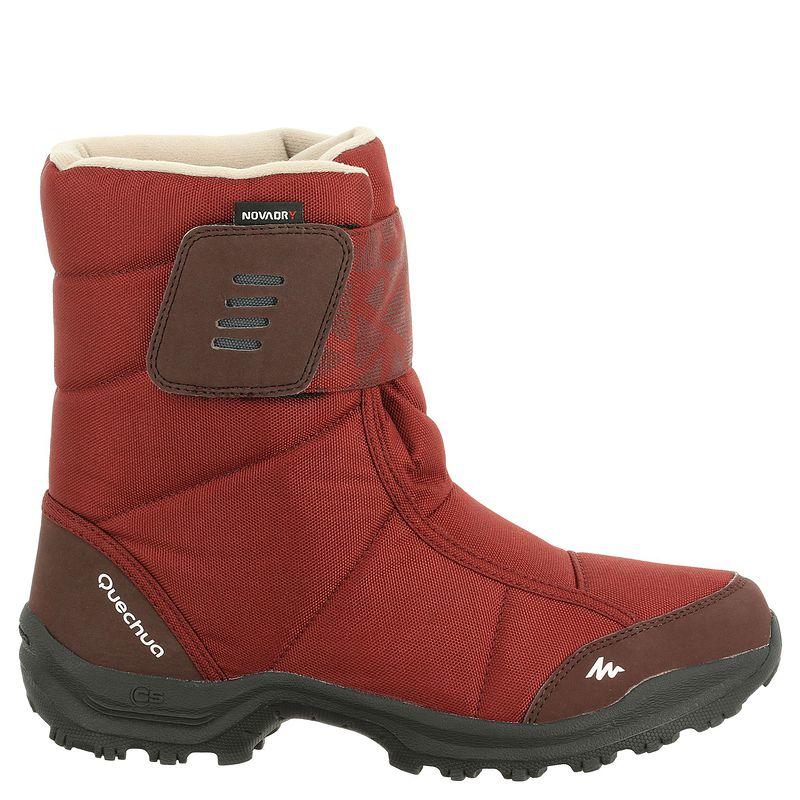 Winterstiefel SH300 warm und wasserdicht Damen rot