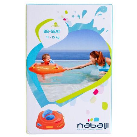 Bouee De Piscine Gonflable Avec Siege Pour Bebe De 11 15 Kg Decathlon