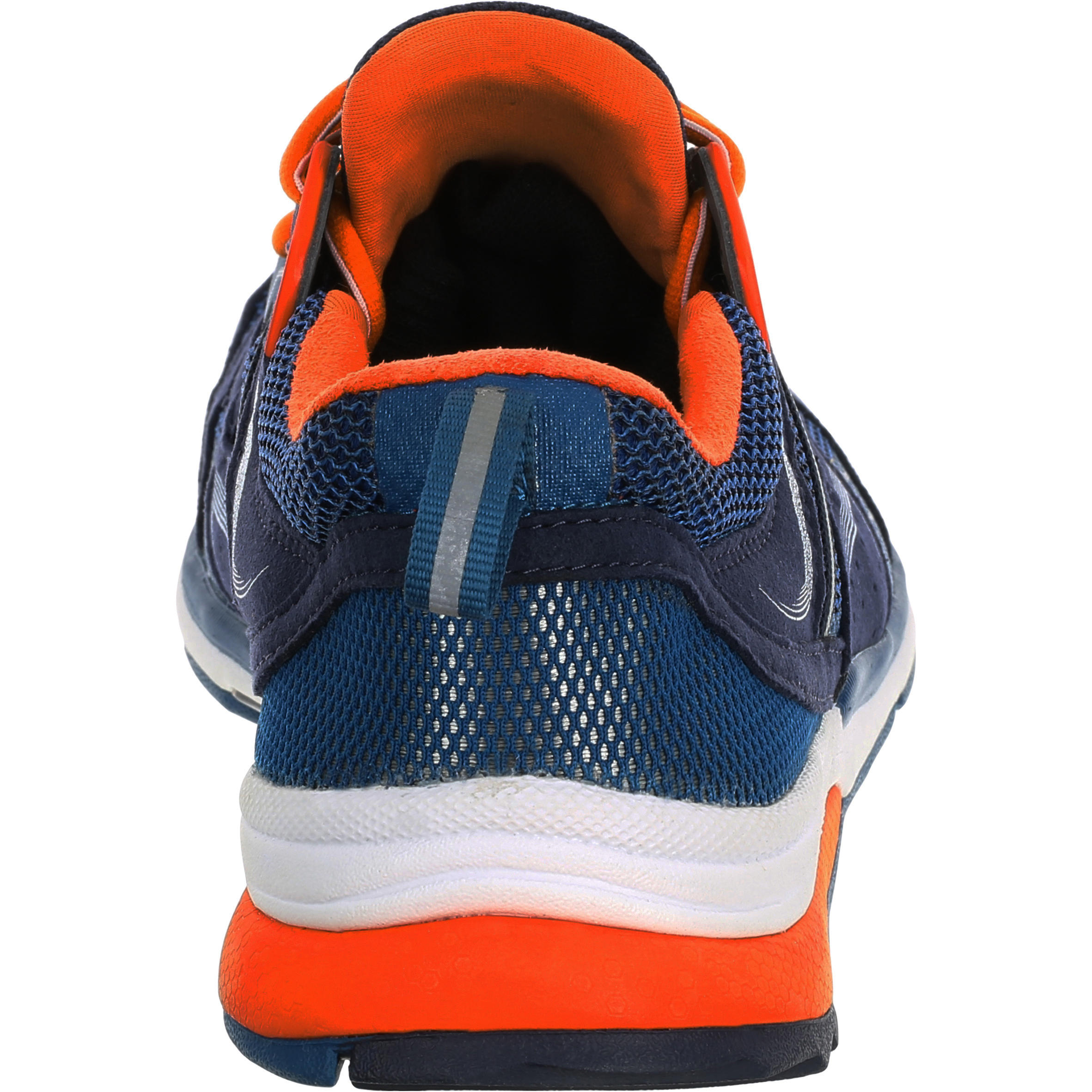 Propulse Walk 400 Men's Fitness Walking Shoes - Blue / Orange 2/5
