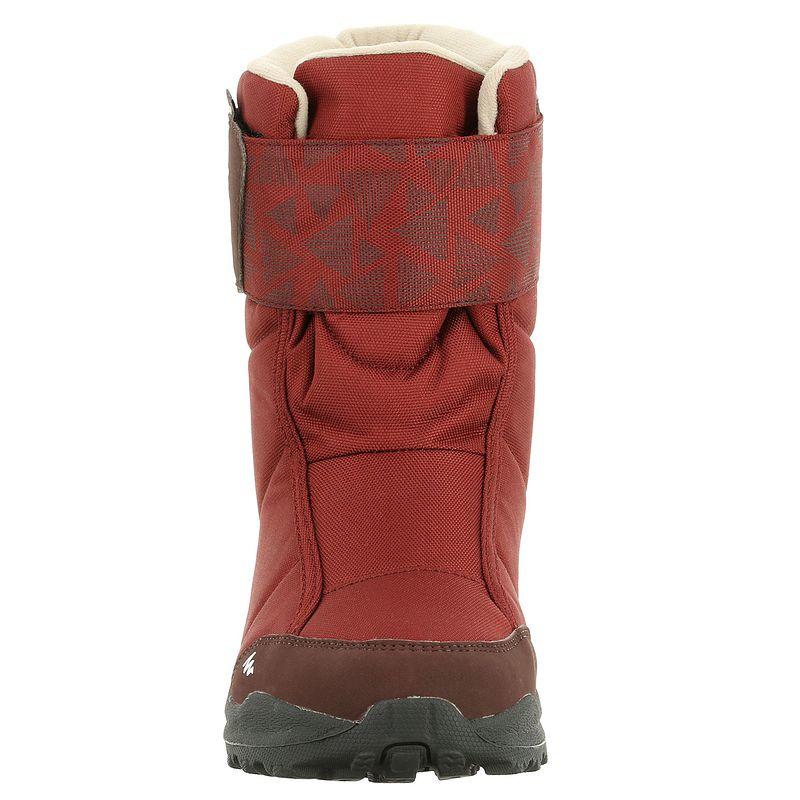 Winterstiefel SH300 warm und wasserdicht Damen rot