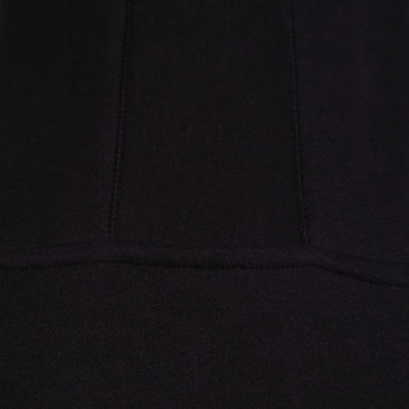 Women's Hooded Zip-Up Fitness Jacket - Black - Decathlon