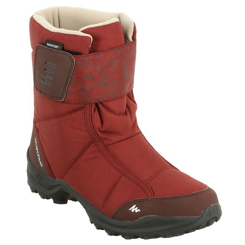 Winterstiefel SH300 warm und wasserdicht Damen rot