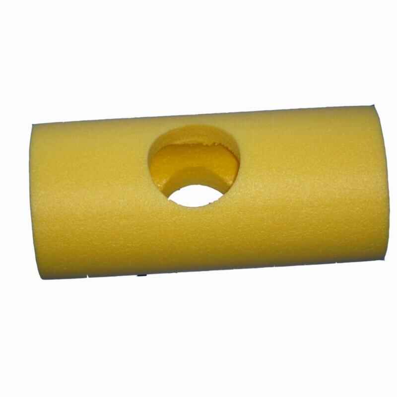 Foam swimming pool noodle multi-connector - Yellow