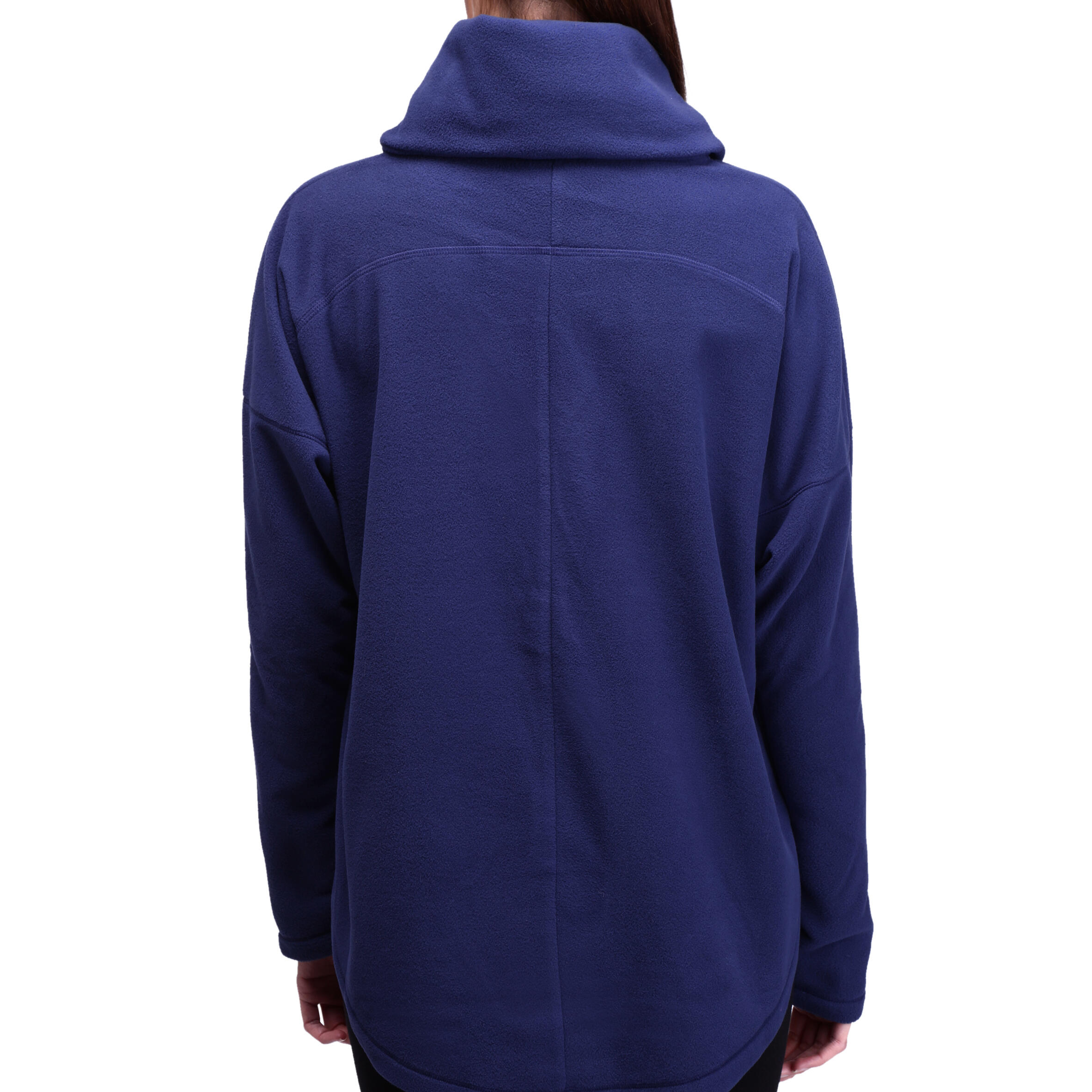 Women's Gentle Gymnastics, Yoga and Pilates, Microfleece Sweatshirt - Blue 4/16