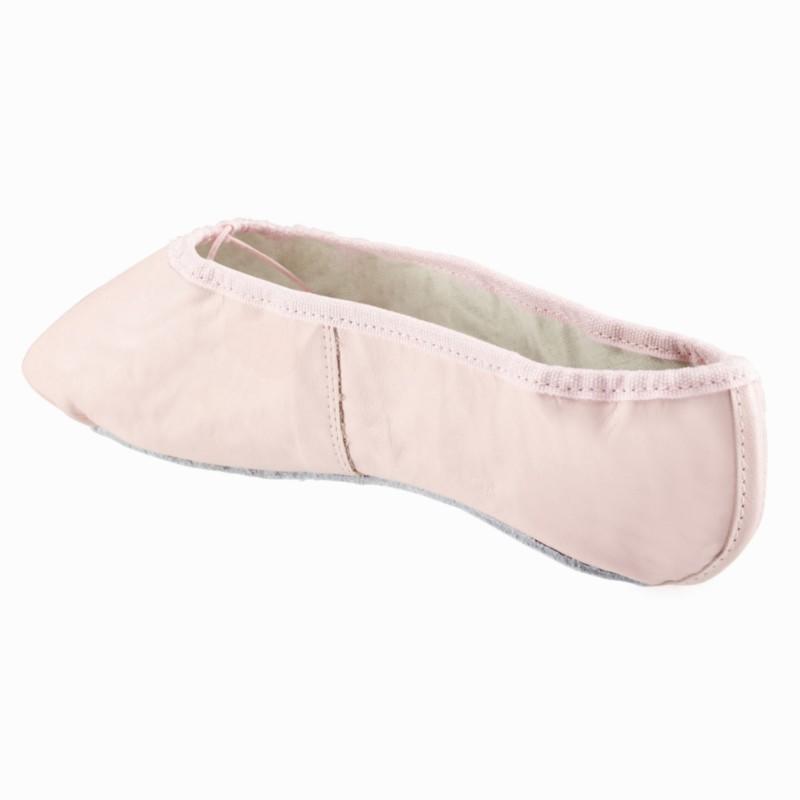 Leather Demi Pointe Shoes - Pink