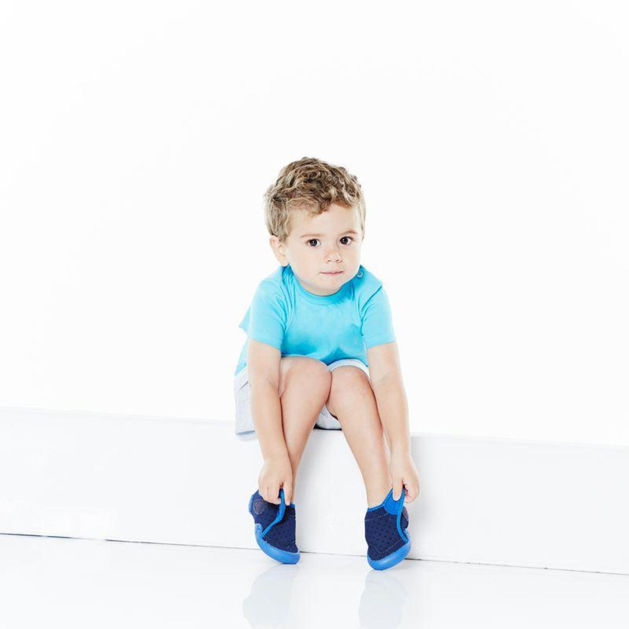 Chaussons 500 Babylight Gym Bleu Domyos By Decathlon Chaussons 500 Babylight Gym Bleu Domyos By Decathlon