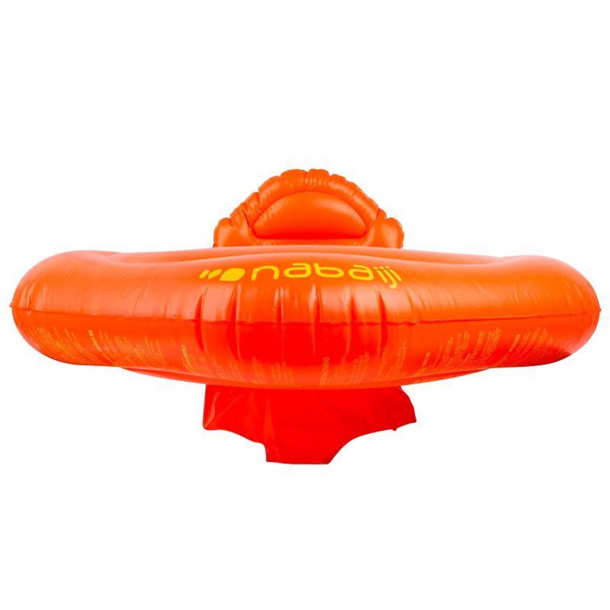 Inflatable Baby Seat Swim Ring 11 15 Kg Orange Decathlon Inflatable Baby Seat Swim Ring 11 15 Kg Orange Decathlon