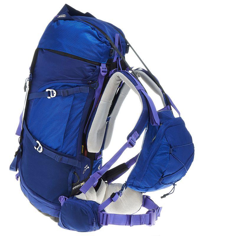 Trekkingrucksack Symbium 50+10 Liter Damen dunkelblau