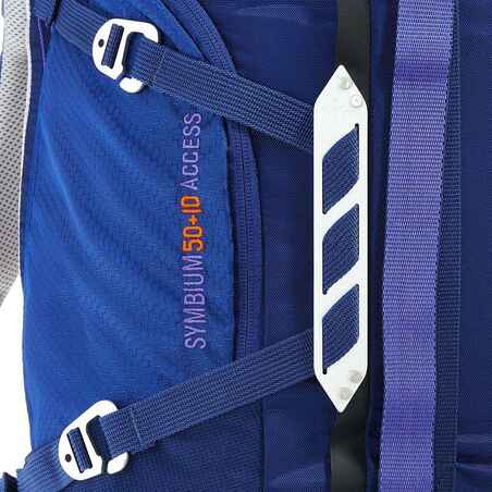 Backpack Trekking Symbium Women's 50+10 Litres - Dark Blue