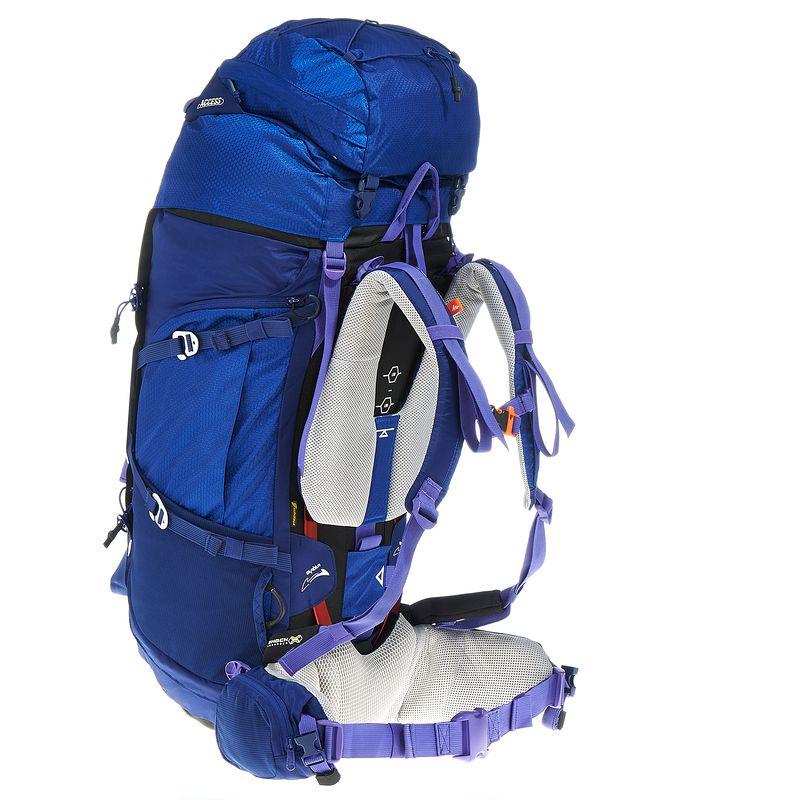 Trekkingrucksack Symbium 50+10 Liter Damen dunkelblau