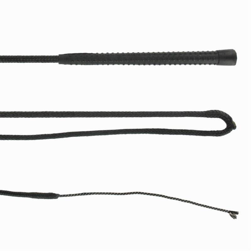 Schooling Horseback Riding Lunging Whip - Black
