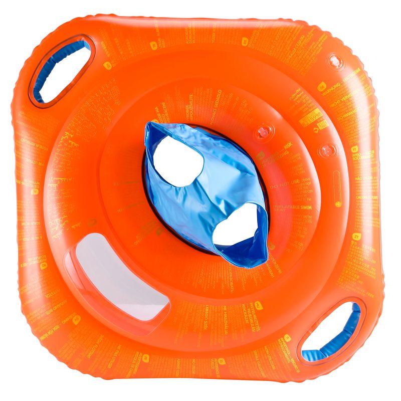 Baby's inflatable swim ring with seat for infants weighing 1115 kg